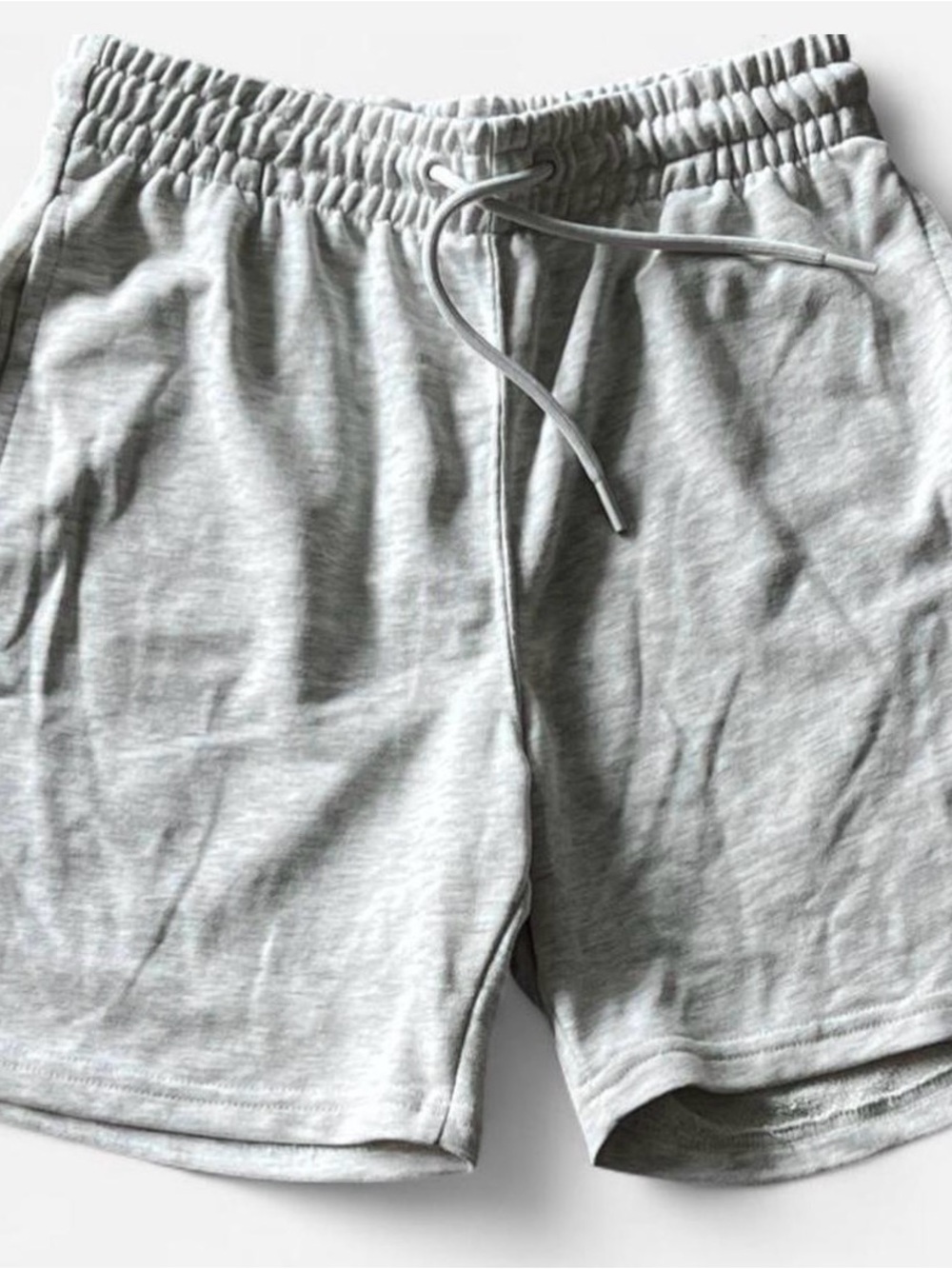 Primark Light Gray Men's Drawstring Athletic Shorts